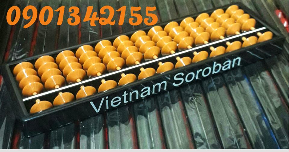 Com bo10 bàn tính gẩy 13 cột SOROBAN VIETNAM